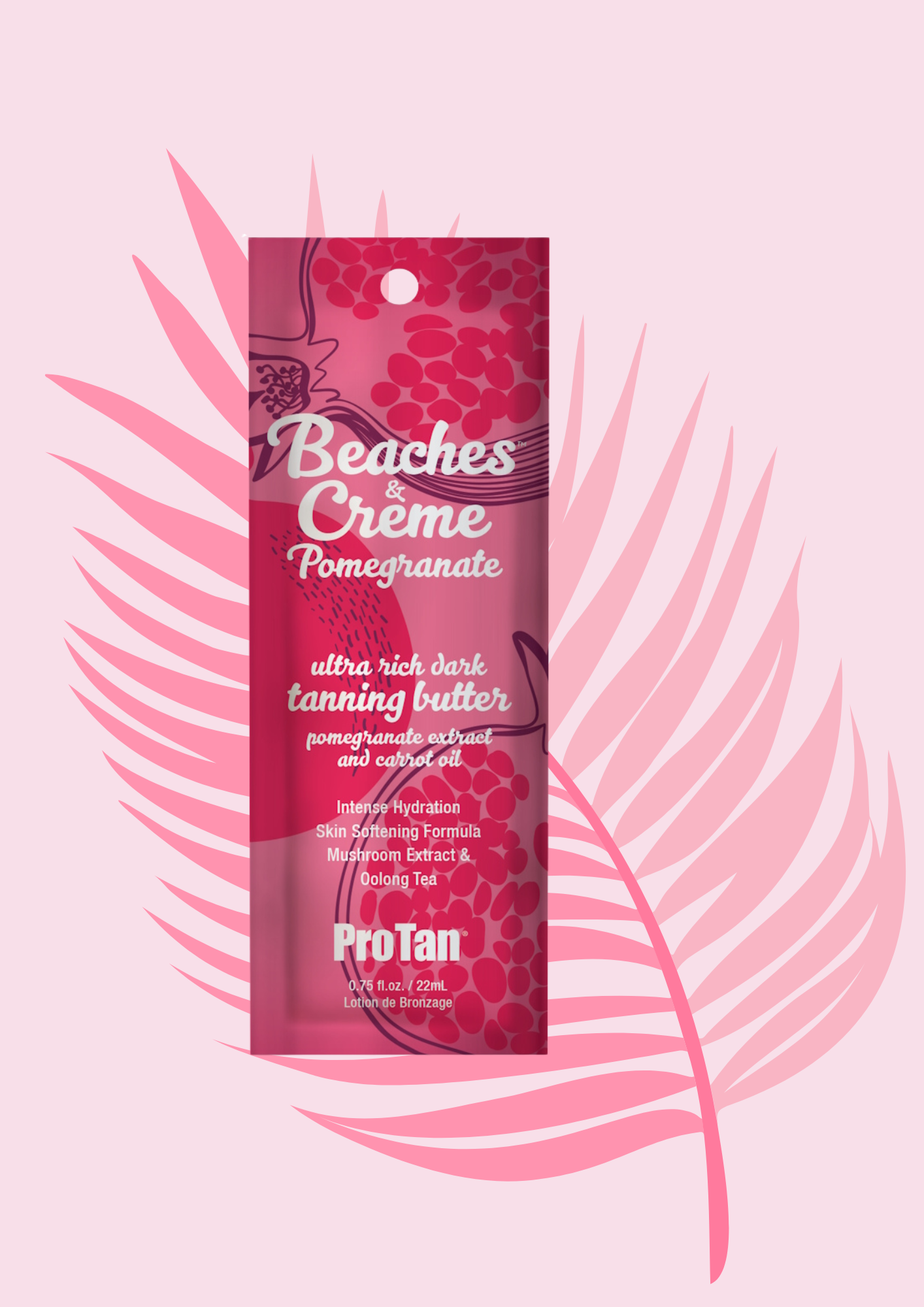 Pro Tan Beaches and Creme Pomegranate (Accelerator)