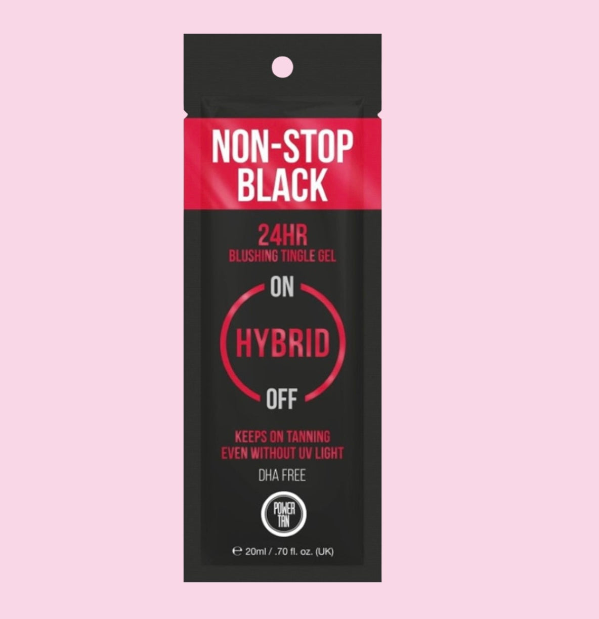 Non-Stop Black (DHA Free) Hybrid Tingle Gelee